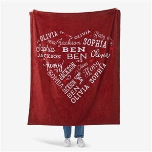 Personalized Blankets - Close To Her Heart - 16802