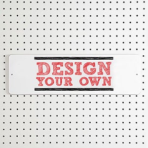 Design Your Own Personalized 20 x 6 Street Sign
