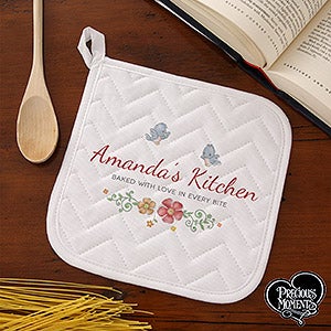 Precious Moments® Floral Personalized Potholder