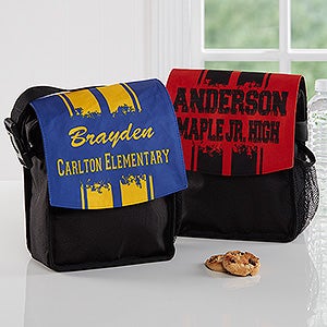 School Spirit Personalized Lunch Bag