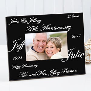 Anniversary Wishes Personalized Frame