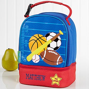 All Star Sports Embroidered Lunch Bag by Stephen Joseph