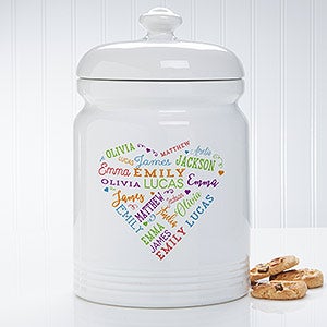 Close To Her Heart Personalized Cookie Jar