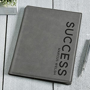 Bold Style Personalized Junior Portfolio-Charcoal