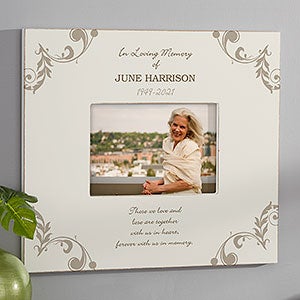 In Loving Memory Personalized Memorial Picture Frame - 5x7 Wall