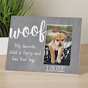 Personalized Pet Picture Frames - Woof & Meow