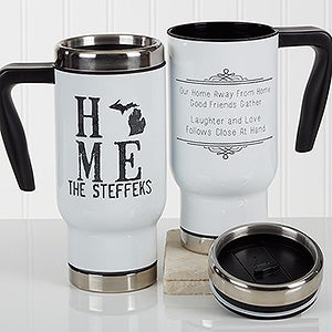 Personalized Travel Mug - State of Love