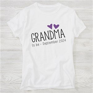 Personalized Grandma Apparel - Grandma Established - Ladies Fitted Tee