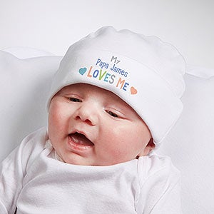 You Are Loved Personalized Infant Cotton Hat