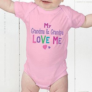 You Are Loved Personalized Baby Bodysuit