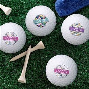 Personalized Women's Golf Ball Sets - Sassy Lady