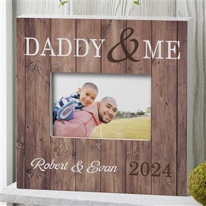 Daddy & Me Personalized Picture Frame - 4x6 Box