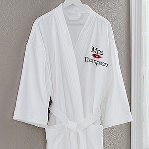 Better Together Mrs. Embroidered Robe