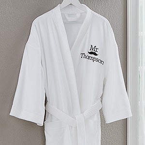 Better Together Mr. Embroidered Robe