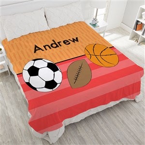 Just For Him Personalized 90x90 Plush Queen Fleece Blanket