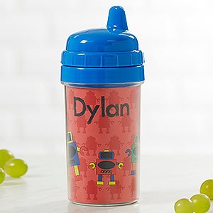 Just For Them Personalized Sippy Cup- Blue