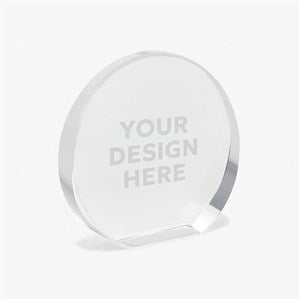Custom Crystal Awards With Personalized Business Logo - 17547