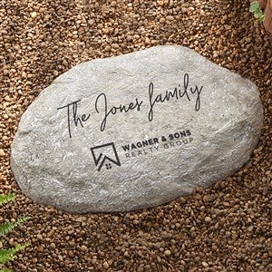 Personalized Logo Garden Small Stone - 17564