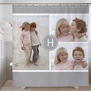 Personalized Photo Collage Shower Curtain