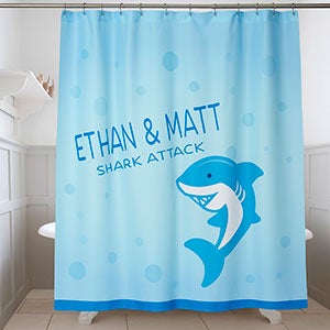 Personalized Shower Curtain - Sea Creatures