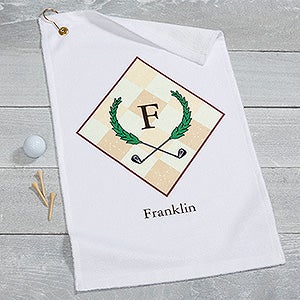 Golf Pro Personalized Golf Towel