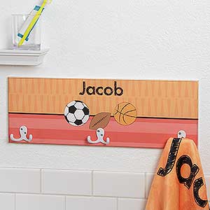 personalised towel hooks