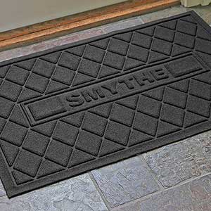 Argyle Family Name Personalized AquaShield? Molded Doormat