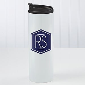 Classic Monogram Personalized 16oz. Travel Tumbler