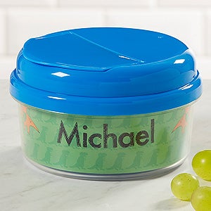 Customized Snack Cups With Lids for Boys - 4 Designs