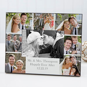 Personalized Wedding Photo Printed Picture Frame Collage