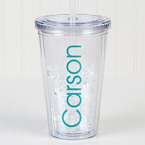 Classic Name Personalized Acrylic Insulated Tumbler