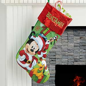 Mickey Mouse? Personalized Christmas Stocking