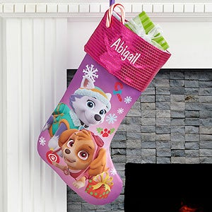 PAW Patrol? Personalized Christmas Stockings - Girl