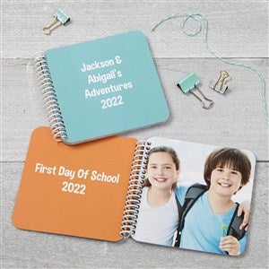 Family Keepsake Soft Cover Mini Photo Book - Bright Colors
