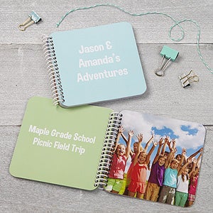 Family Keepsake Soft Cover Mini Photo Book - Pastel