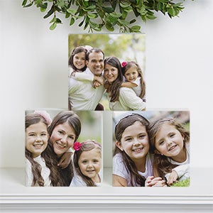 Personalized Photo Shelf Blocks- 5x 5