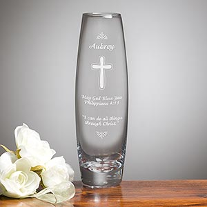 Blessings of Love Personalized Bud Vase