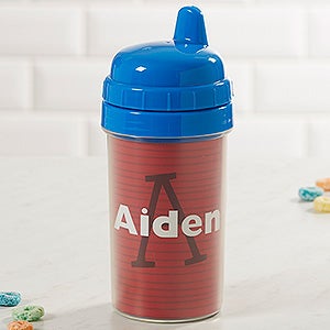 Just Me Personalized Sippy Cup- Blue