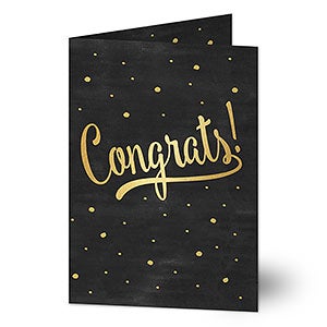 Congratulations Personalized Greeting Card
