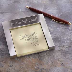 Signature Series Personalized Post-It® Holder