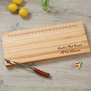 Personalized Maple Fillet Board