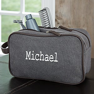 Men's Signature Embroidered Weekender Travel Case- Name