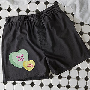 Mens XOXO Hugs and Kisses All Over Boxer Briefs Valentines Day