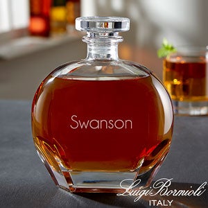Luigi Bormioli® Engraved Whiskey Decanter- Name