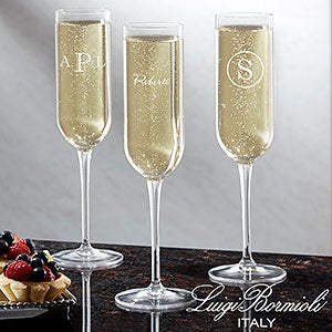 personalized champagne flute name for the home