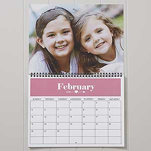 Through The Seasons Personalized Photo Wall Calendar