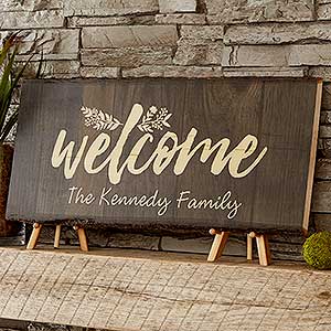 Cozy Home Personalized Basswood Planks-Large