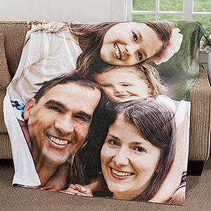 Picture Perfect Personalized 60x80 Fleece Photo Blanket
