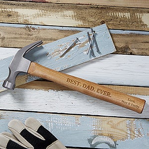 Mr. Fix It Personalized Wood Hammer
