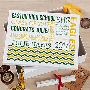 School Memories Personalized Keepsake Box